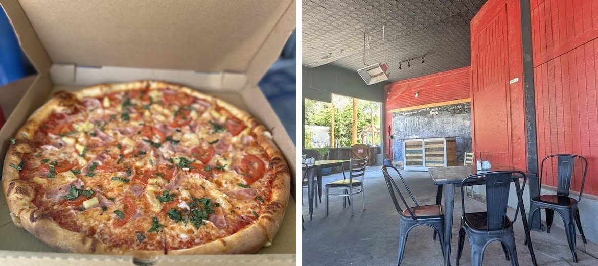 Forrest's Pizza Menu